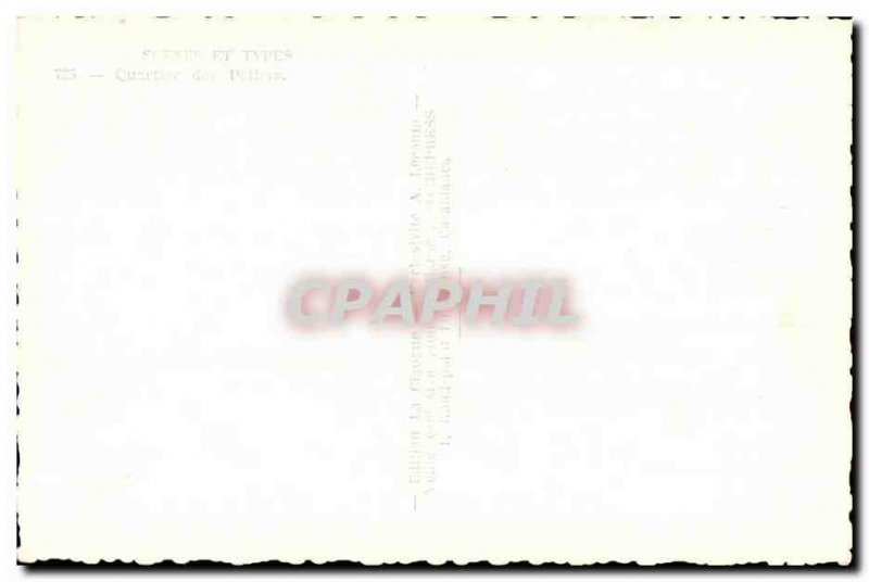 Old Postcard Morocco Scenes And Types district potters