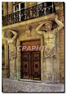 Modern Postcard Aix en Provence L & # 39Hotel d & # 39Espagnet The Caryatids