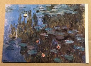 UNUSED POSTCARD - WATER LILIES, CLAUDE MONET, NEW PINAKOTHEK, MUNICH, GERMANY