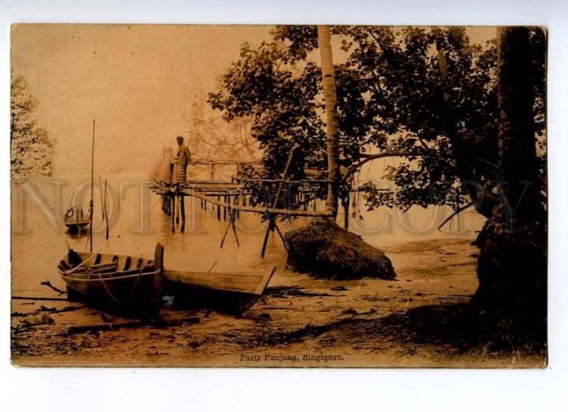 191326 SINGAPORE Pasir Panjang Vintage postcard