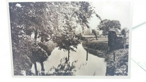 Vintage Friths Postcard The River Fordham Cambridge Posted 1960 VGC