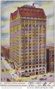 Illinois Chicago Masonic Temple 1910