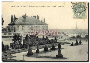 Old Postcard Parc de St Cloud Location The Old Chateau
