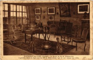 CPA St-VINCENT-sur-JARD - Le Salon de M. G. Clemenceau (637072)