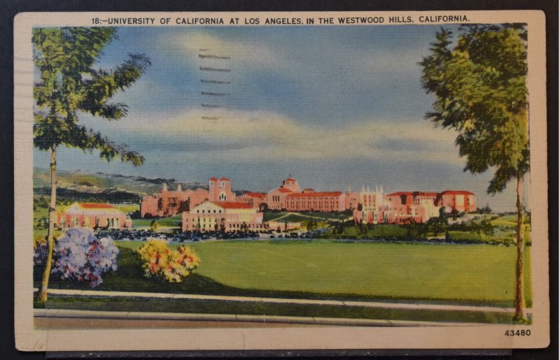 Westwood Hills, CA - University of California at Los Angeles - 1940