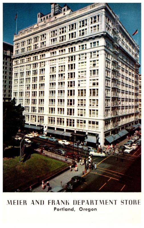 Oregon  Portland , Meier and Frank Department Store