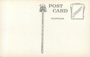 c1920 Printed Postcard; Post Office, Hanford CA 4694 Kings County Unposted