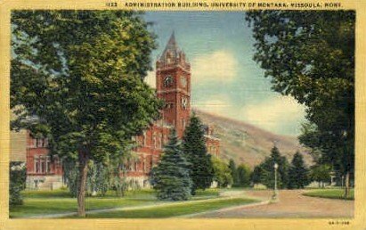 University of Montana in Missoula, Montana