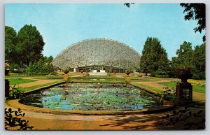 St Louis Missouri~Climatron Geodesic Dome @ Botanical Gardens~Vintage Postcard