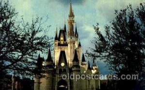 Cinderella Castle Disney Unused 