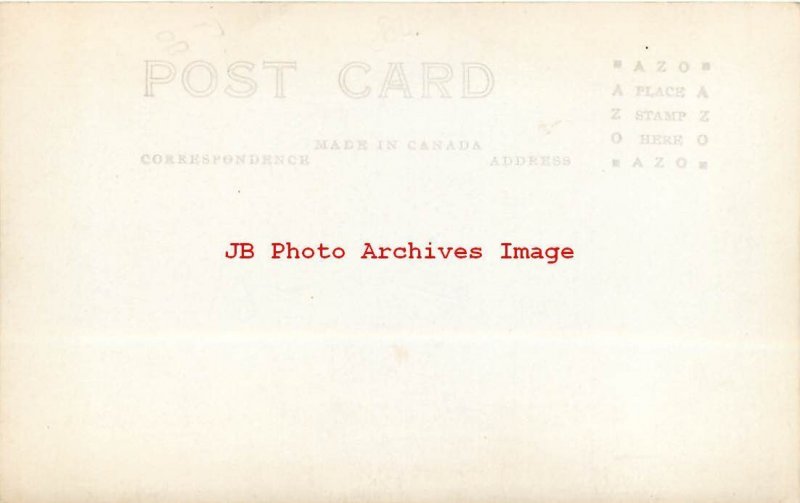Canada, Yukon, Whitehorse, RPPC,  Town Panorama View, Steamboats, Photo