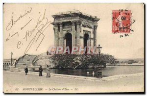 Old Postcard Montpellier Le Chateau D & # 39Eau