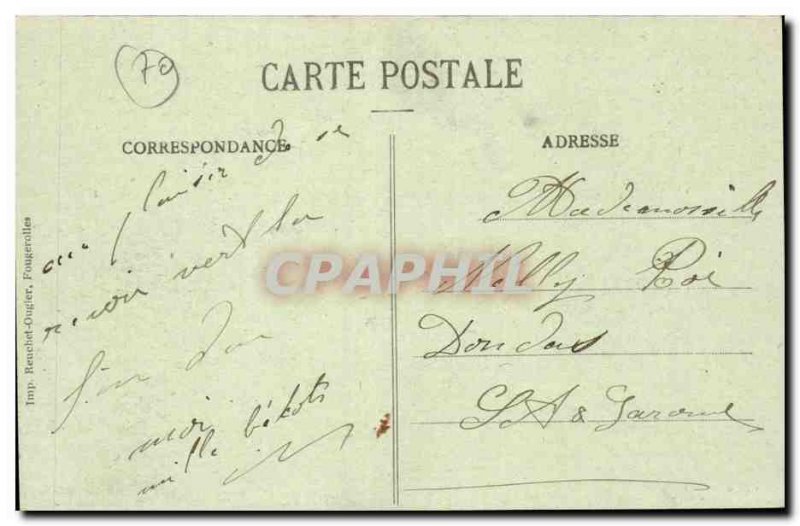 Port sur Saone Old Postcard General view