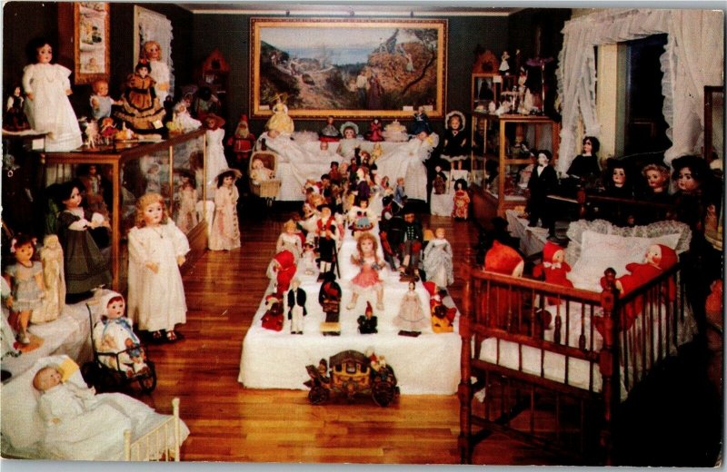 Mary Trimble Doll Collection Shepherd of the Hills Museum Branson MO PostcardE32