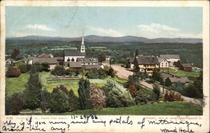 Dublin New Hampshire NH Birdseye View #8786 c1910 Detroit Publishing Postcard