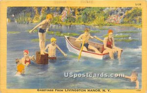 Greetings from - Livingston Manor, New York