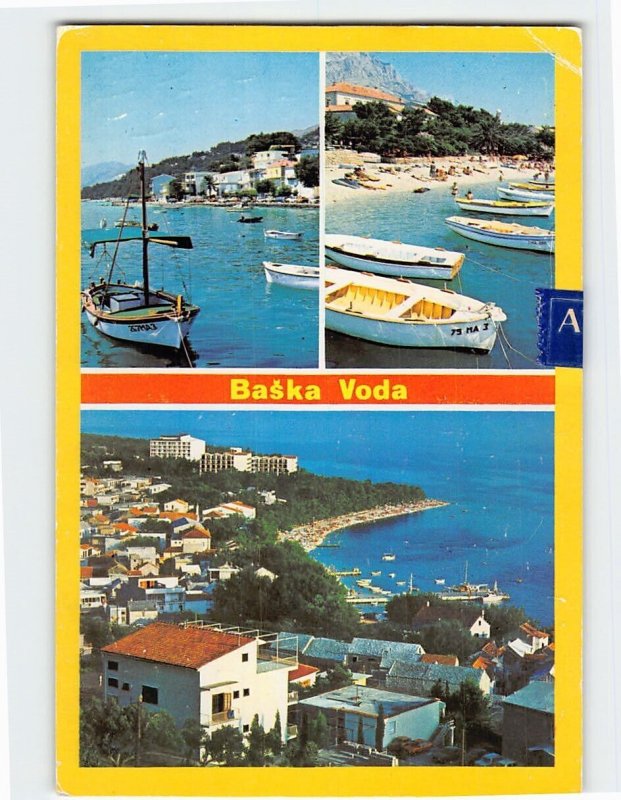 Postcard Baška Voda, Croatia