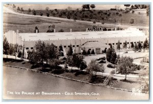 The Ice Palace At Broadmoor Colorado Springs CO RPPC Photo Vintage Postcard