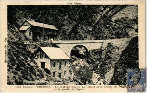 CPA Environs d'Orcieres - Le pont des Estairs (112834)