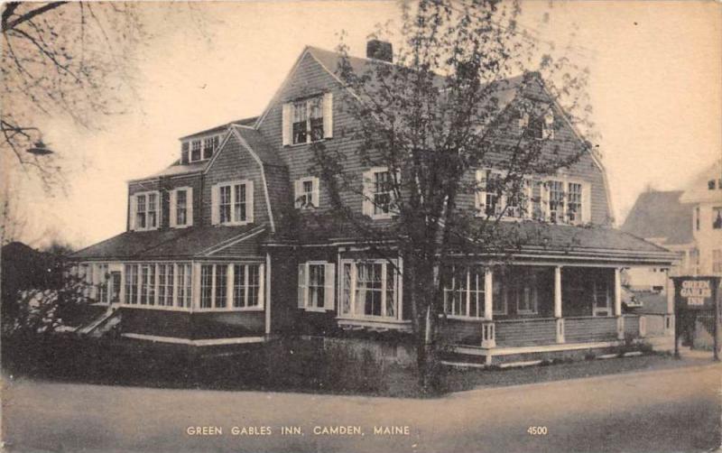 Maine  Camden   Green Gables Inn Hotel