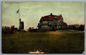 Postcard Elberon NJ c1910s The Castle Long Branch Monmouth County