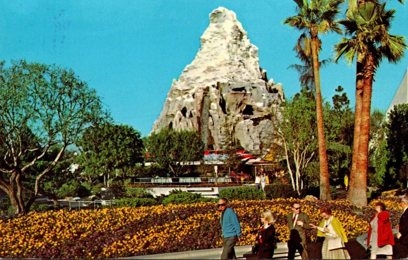 California Anaheim Disneyland Matterhorn Mountain