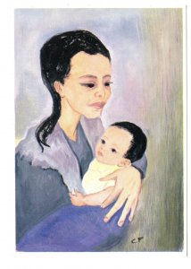 Mother and Child Painting, C.F. 1971