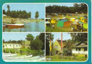 Germany Postcard - Am Schwielochsee - Zaue, Strand, Jessern Camping - Ref TZ5373