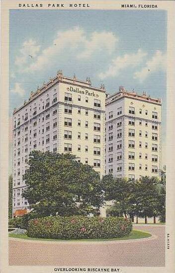 Florida Miami Dallas Park Hotel Overlooking Biscayen Bay