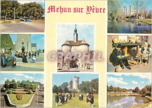Modern Postcard Mehun sur Yevre (Cher) Folklore