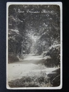 Essex NEAR GREENSTED CHURCH c1906 RP Postcard by F.J. Mott of Ongar