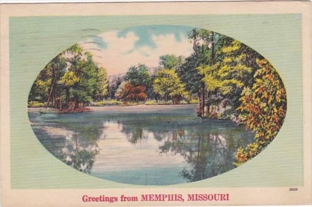 Missouri Greetings From Memphis 1951