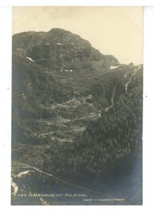 Norway - Flaamsdalen Railroad Toward Myrdal  RPPC