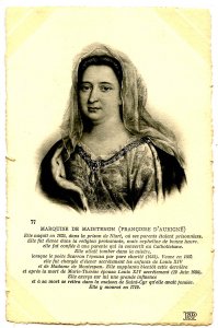 Marquise De Maintenon (Francoise D'Aubigne)