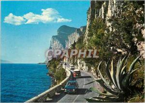 Modern Postcard Lake Garda West Gardesana