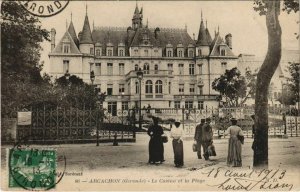 CPA ARCACHON-Le Casino et la Plage (27845)