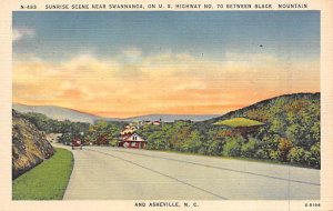 Sunrise near Swannanoa between Black Mountain and Asheville - Black Mountain,...