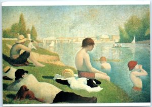 Postcard - The Bathers At Asnières By G. Seurat - Asnières-sur-Seine, France