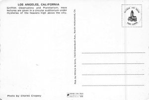 Griffith Observatory and Los Angeles Skyline Los Angeles California Postcard