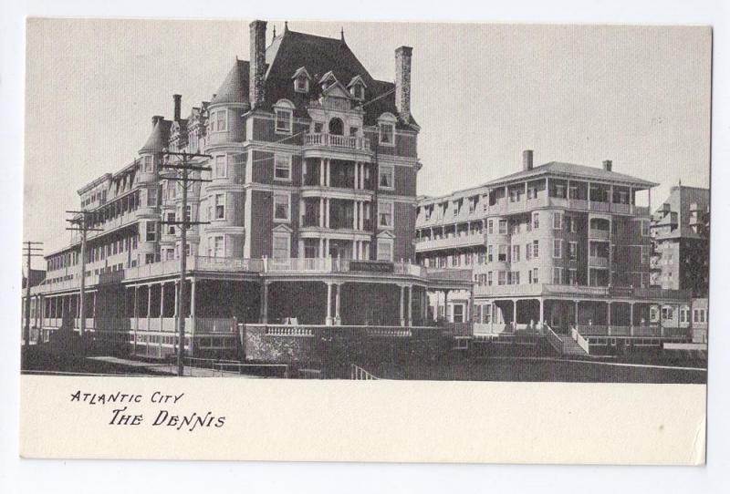 Hotel Dennis Atlantic City NJ ca 1906 