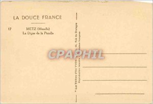 Postcard Old La Douce France Metz Moselle La Digue of the Maid