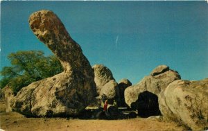 Crocker #K294 Dinosaur Rock 1950s Silver City New Mexico postcard 21-2660