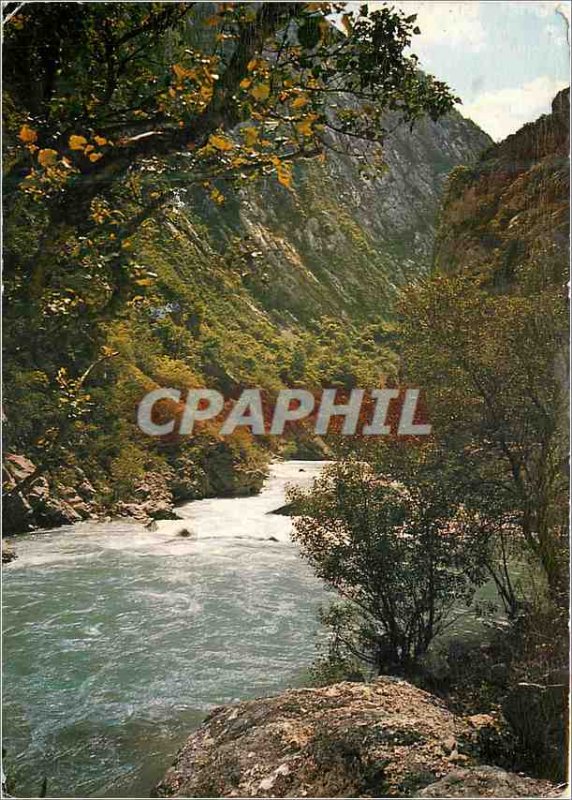 Postcard Modern Belles Images of Provence Verdon Gorge after row Samson grand...