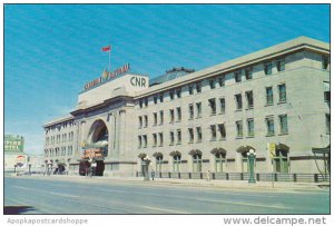 Canada Canadian National Railway Station Winnipeg Manitoba