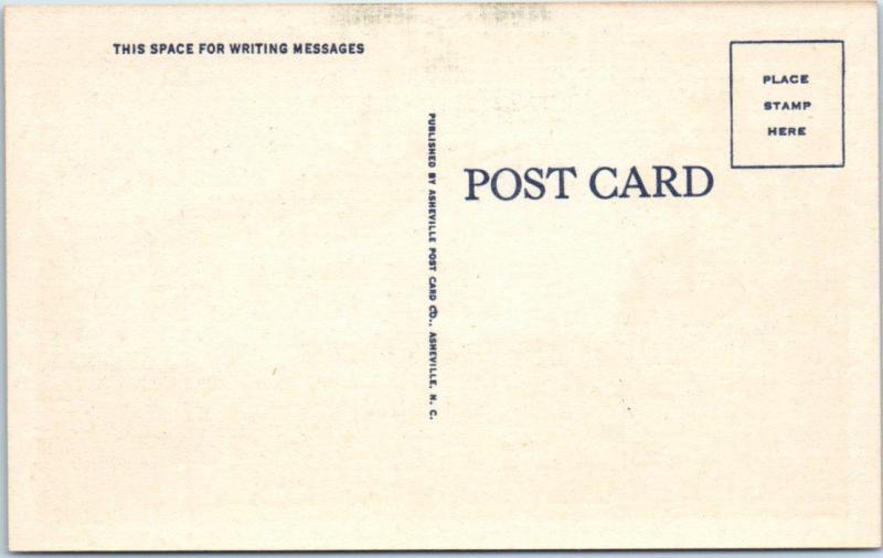 GREENVILLE, South Carolina SC   COUNTRY CLUB   c1940s Linen   Postcard