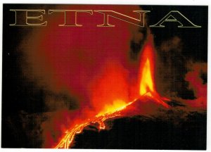 Italy 2018 Unused Postcard Sicily Mount Etna Volcano