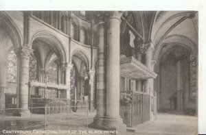 Kent Postcard - Tomb of Black Prince - Canterbury Cathedral - Ref TZ159