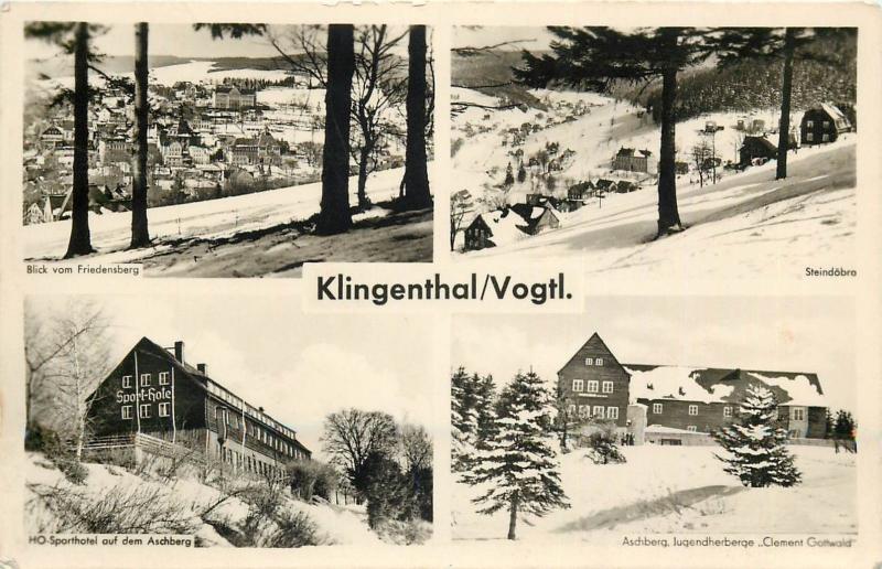 Germany Klingenthal multi views 1950s