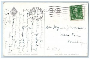 1916 River Front Citizens Telephone Building Grand Rapids Michigan MI Postcard