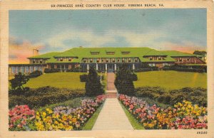 Virginia Beach Virginia 1943 Princess Anne Country Club House